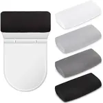 4 Colors Polyester Toilet Lid Dust Cover