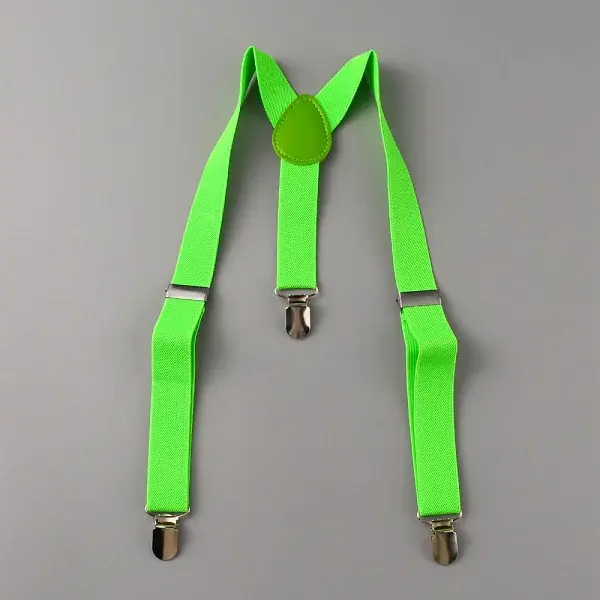 Adjustable Polyester Y-Shaped Heavy Duty Suspenders