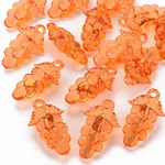Autumn Theme Transparent Acrylic Beads