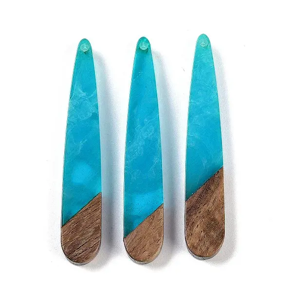 Resin & Wood Pendants