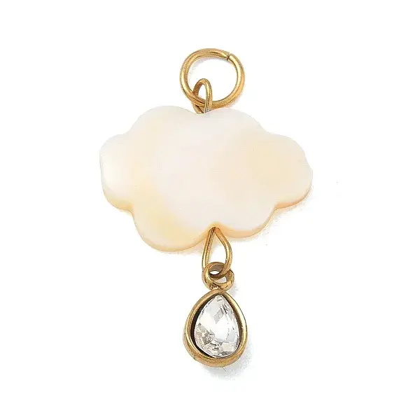 304 Stainless Steel Acrylic Pendants
