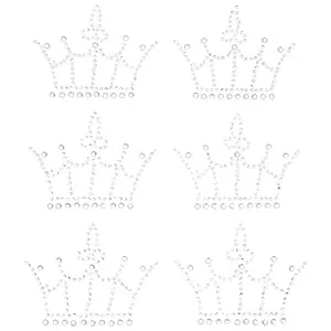 Crown Resin Hotfix Rhinestone