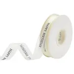 Happy Birthday Polyester Ribbons