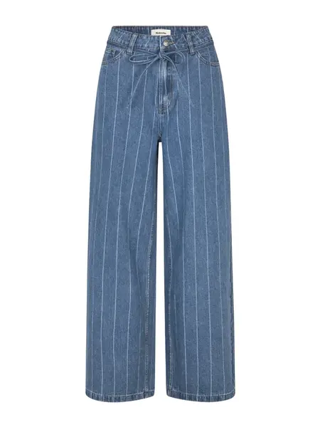 modström Džínsy  modrá denim / biela