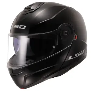 Výklopná přilba LS2 FF908 Strobe II Gloss Black 3XL (65-66)