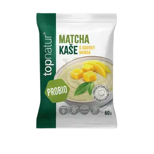 TOPNATUR Probio kaše matcha s mangem 60 g