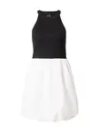 VERO MODA Šaty 'VMFAITH'  čierna / biela