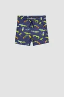 DEFACTO Boys' Shark Patterned Swimsuit