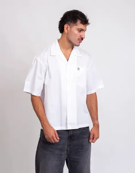 Carhartt WIP S/S Kendry Shirt White/Black XL