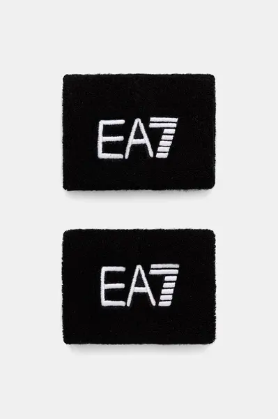 EA7 Emporio Armani froté potítko na zápěstí 2-pack