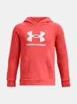 Under Armour Mikina UA Rival Fleece BL Hoodie-RED - Kluci