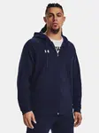 Under Armour Mikina UA Rival Fleece FZ Hoodie-BLU - Pánské