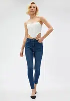 Koton Women&#039;s Jeans. 3sal40028md Medium Indigo.