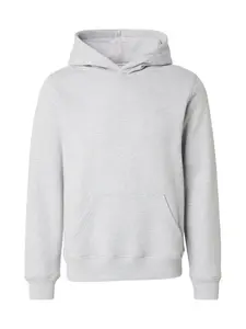 DAN FOX APPAREL Mikina 'Arvid'  sivá melírovaná