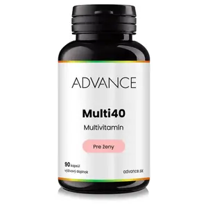 ADVANCE Multi40 pre ženy 90 kapsúl - multivitamín