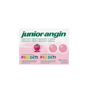 Junior-angin pastilky proti bolesti v krku