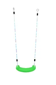 Plastová svietiaca hojdačka zelená