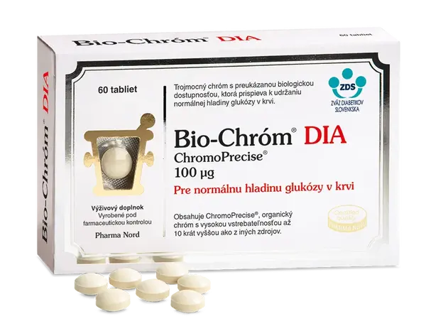 PHARMA NORD CROM DIA 100 MCG 60 cps