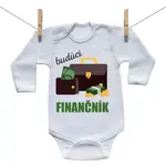 Boodyy Body s dlhým rukávom Budúci finančník 98 (2-3 roky)