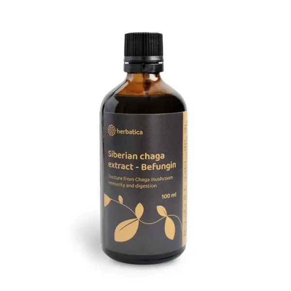 Befungin - tinktúra s extraktom z čagy sibírskej - 100 ml - Herbatica
