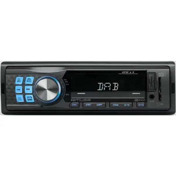 MUSE M-198DAB, autorádio FM/DAB , USB, BT