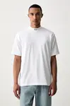 BOSS Green tričko pánské bavlněné s elastanem Tee Collar