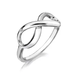 Hot Diamonds Stříbrný prsten Hot Diamonds Infinity DR144 50 mm