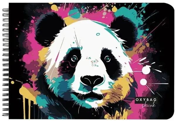 Skicák A3, 40 listů, 190g - Panda