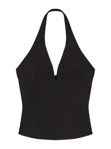 Bershka Top  čierna