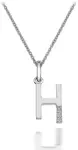 Hot Diamonds Náhrdelník Hot Diamonds Micro H Clasic DP408 (retiazka, prívesok)