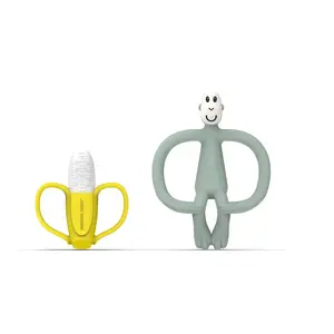 Matchstick Monkey Banana Soother & Monkey Teether darčeková sada