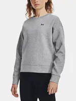 Under Armour Mikina Unstoppable Flc Crew-GRY - Dámské