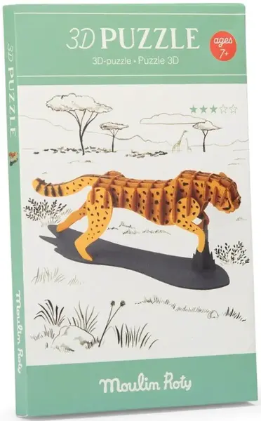 Puzzle 3D - Gepard