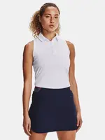 Under Armour Tílko UA Zinger Sleeveless Polo-WHT - Dámské