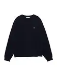 Pull&Bear Sveter 'PACIFIC'  námornícka modrá / biela