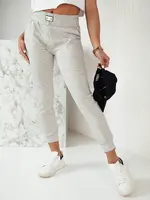 Dámské kalhoty teplákové DAVE Barva šedá DSTREET