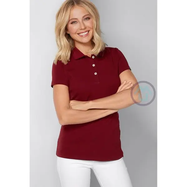 Dámske POLO tričko - bordo S
