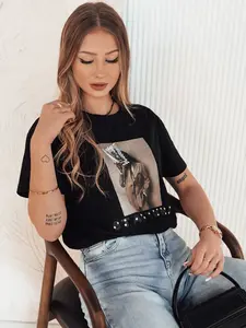 Dámské tričko s potiskem CARSTI Barva černá DSTREET