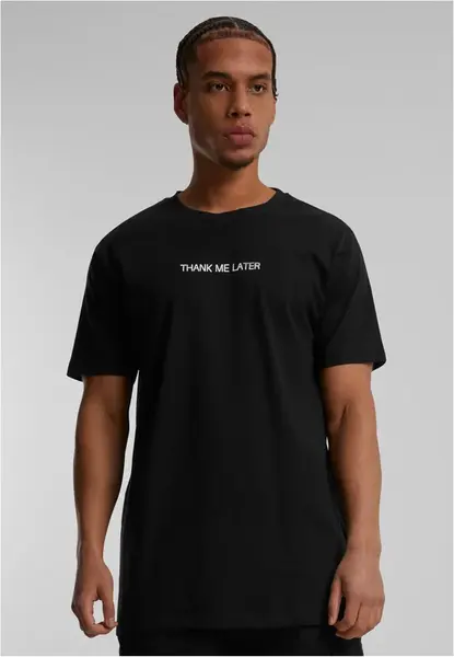 Černé tričko Thank Me Later