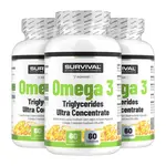 Survival Omega 3 Triglycerides Ultra Concentrate 2+1 ZDARMA 2+1 ZDARMA