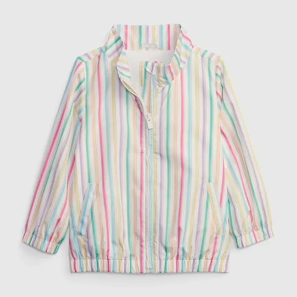 GAP Dětská pruhovaná bunda - Holky