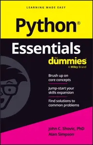 Python Essentials For Dummies - Alan Simpson, John C.  Shovic