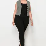Dámské kalhoty Trendyol Curve