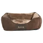 Scruffs Pelech Chester Box Bed čokoládový M 60x50cm