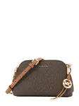 MICHAEL Michael Kors Taška cez rameno 'DOME'  hnedá / koňaková / tmavohnedá / zlatá