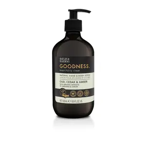 Baylis & Harding Krém na tělo a ruce Oud, Cedr & Ambra 500 ml