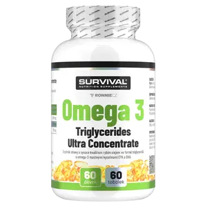 Survival Omega 3 Triglycerides Ultra Concentrate 60 tob