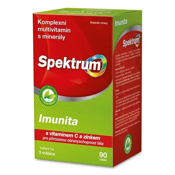 Spektrum Imunita, komplexní multivitamin s minerály + betaglukan 90 tablet