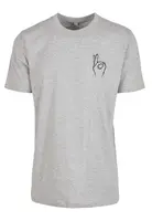 Pánské tričko Easy Sign - šedé