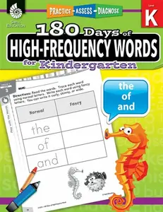 180 Days™: High-Frequency Words for Kindergarten - Jessica Hathaway, Jesse Hathaway